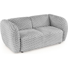 Sofa tapicerowana pikowana 2 osobowa Malta 170cm popiel Halmar