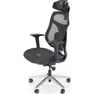Fotel biurowy ergonomiczny z regulacją Otis czarny Halmar