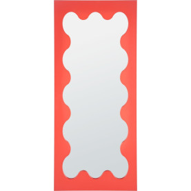 Lustro prostokątne stojące lub ścienne 160x70cm Soletto koralowe Halmar