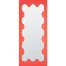 Lustro prostokątne stojące lub ścienne 160x70cm Soletto koralowe Halmar