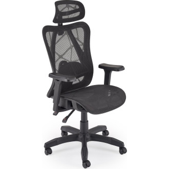 Fotel biurowy ergonomiczny z regulacją Xeron czarny Halmar