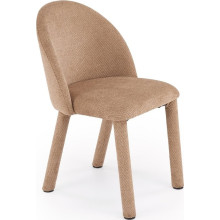 Krzesło tapicerowane K598 brązowe Halmar