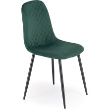 Krzesło welurowe K608 zielone Halmar
