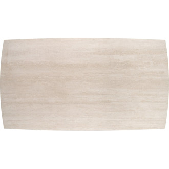 Stół rozkładany nowoczesny Armani 165-241x90cm trawertyn / kaszmir Halmar