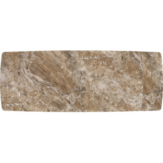 Stół rozkładany nowoczesny Vince 180-238x90cm brązowy marmur / czarny Halmar