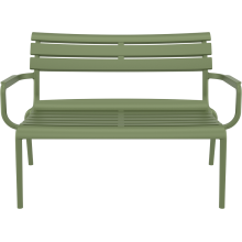 Ławka / sofa ogrodowa Paris Lounge oliwkowa Siesta