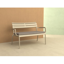 Ławka / sofa ogrodowa Paris Lounge taupe Siesta
