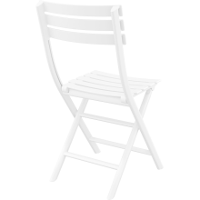 Krzesło składane z tworzywa Helen białe Siesta