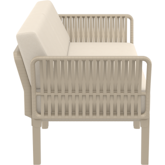 Zestaw ogrodowy sofa + 2 fotele + stolik Portofino Set taupe Siesta