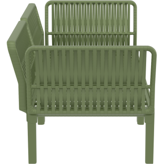 Zestaw ogrodowy sofa + 2 fotele + stolik Portofino Set oliwkowy Siesta