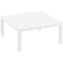 Stolik ogrodowy z tworzywa Portofino Lounge 70x70cm biały Siesta