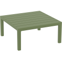 Stolik ogrodowy z tworzywa Portofino Lounge 70x70cm oliwkowy Siesta