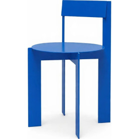 Krzesło metalowe designerskie Object111 niebieskie NG Design