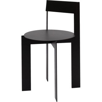 Krzesło metalowe designerskie Object111 czarne NG Design