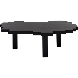 Stolik dębowy designerski Object116 114x70cm czarny NG Design