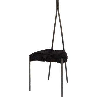 Krzesło designerskie z tapicerowanym siedziskiem Object117 NG Design