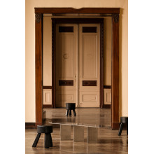 Stolik metalowy designerski Object121 138x36cm aluminium NG Design