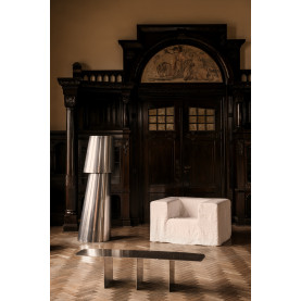 Stolik metalowy designerski Object121 138x36cm aluminium NG Design 2