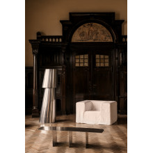 Stolik metalowy designerski Object121 138x36cm aluminium NG Design