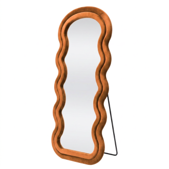 Lustro Confetto Halmar | 160x70cm | Cynamon | Salon