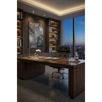 Fotel Gabinetowy Skórzany VIP D2.Design | Komfort i Elegancja