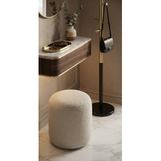 Wieszak stojący glamour Halmar W68 | Czarny/Złoty | 172cm