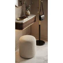 Wieszak stojący glamour Halmar W68 | Czarny/Złoty | 172cm