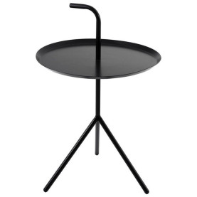 Stolik boczny taca z uchwytem Grace 50cm czarny Moos Home
