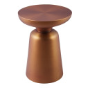 Stolik boczny designerski Totem 45cm miedziany Moos Home