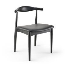 Krzesło drewniane designerskie Classy czarne Moos Home