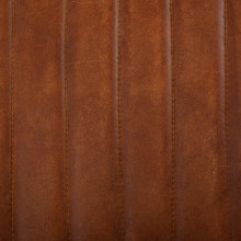 Krzesło barowe ze skóry naturalnej w stylu vintage Dario 75cm brązowe Nordivo