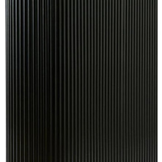 Stół owalny na ryflowanych nogach Olova 180x90cm czarna struktura drewna Nordivo