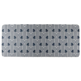 Dywan do przedpokoju boho do prania w pralce 50x120 Arlla niebieski Intesi
