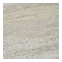 Stolik pomocniczy z półką Leuven 27cm trawertyn / czarny Intesi