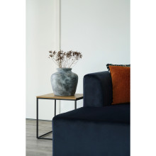 Wazon ceramiczny Santo 30cm jasny szary Intesi
