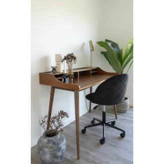 Wazon ceramiczny Santo 30cm jasny szary Intesi