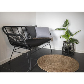 Dywan jutowy okrągły Bombay 90cm House Nordic 2