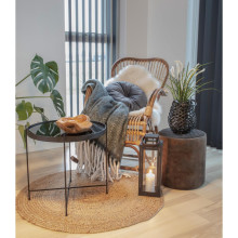 Dywan jutowy okrągły Bombay 90cm House Nordic