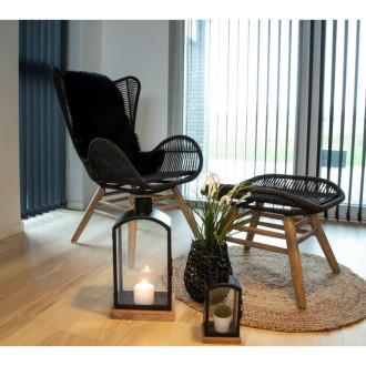Dywan jutowy okrągły Bombay 90cm House Nordic