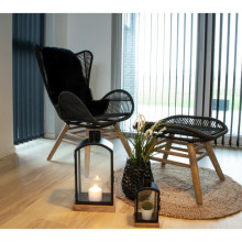 Dywan jutowy okrągły Bombay 90cm House Nordic