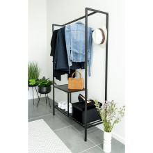Zestaw 2 kwietników stojących Ardola czarny House Nordic