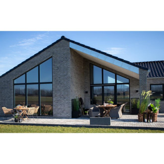 Stół okrągły z drewna tekowego - składany Toledo 100cm House Nordic