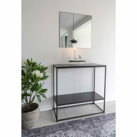 Lustro kwadratowe w złotej ramie Jersey 60x60cm House Nordic