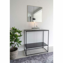 Lustro kwadratowe w złotej ramie Jersey 60x60cm House Nordic