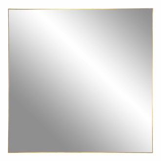 Lustro kwadratowe w złotej ramie Jersey 60x60cm House Nordic