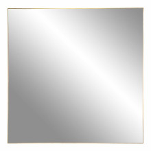 Lustro kwadratowe w złotej ramie Jersey 60x60cm House Nordic