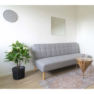 Lustro kwadratowe w złotej ramie Jersey 60x60cm House Nordic