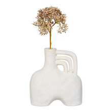 Wazon ceramiczny boho-japandni beżowy House Nordic