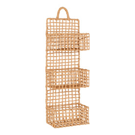 Półka ścienna boho z 3 koszyczkami Sines 70x25cm House Nordic 2