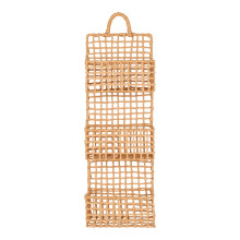 Półka ścienna boho z 3 koszyczkami Sines 70x25cm House Nordic